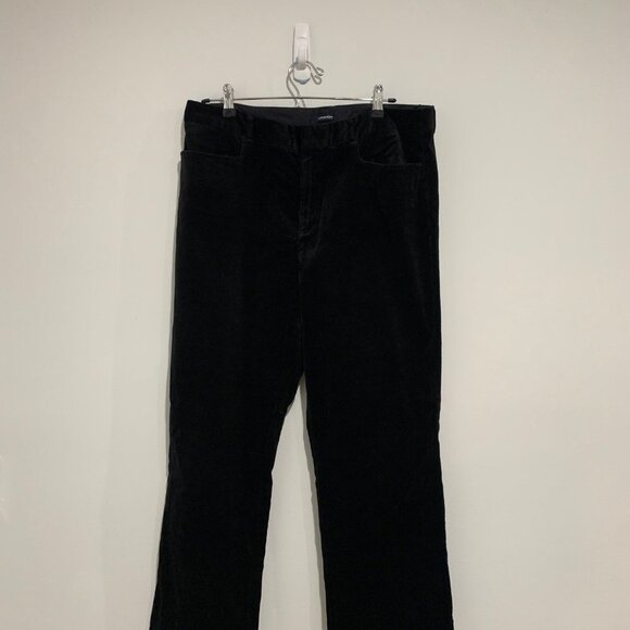 Gap Stretch Women Size 16R Classic Fit Bootcut Black Pants - Picture 2 of 7